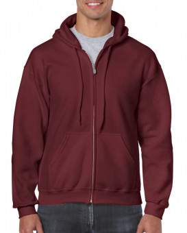 GI18600 HEAVY BLEND™ ADULT FULL ZIP HOODED SWEATSHIRT