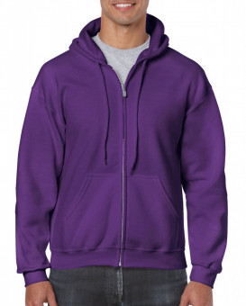 GI18600 HEAVY BLEND™ ADULT FULL ZIP HOODED SWEATSHIRT