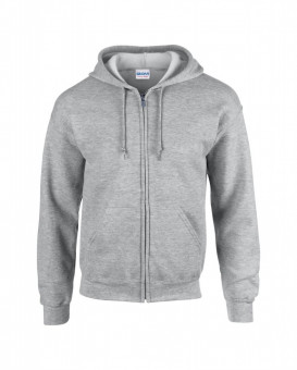 GI18600 HEAVY BLEND™ ADULT FULL ZIP HOODED SWEATSHIRT