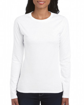 GIL64400 SOFTSTYLE® LADIES' LONG SLEEVE T-SHIRT