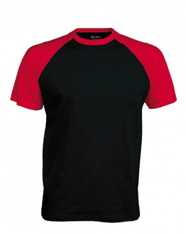 KA330 BASEBALL - SHORT-SLEEVED TWO-TONE T-SHIRT