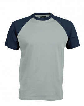 KA330 BASEBALL - SHORT-SLEEVED TWO-TONE T-SHIRT