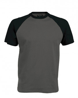 KA330 BASEBALL - SHORT-SLEEVED TWO-TONE T-SHIRT