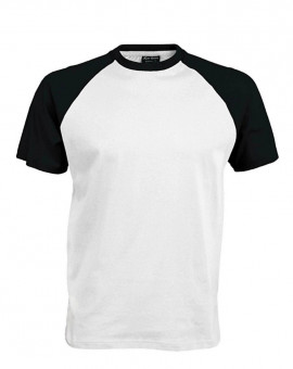 KA330 BASEBALL - SHORT-SLEEVED TWO-TONE T-SHIRT