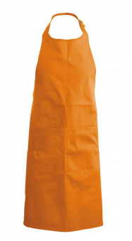 KA885 COTTON APRON WITH POCKET