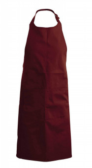 KA885 COTTON APRON WITH POCKET