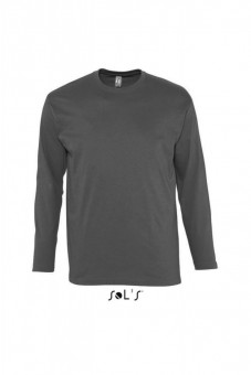 SO11420 SOL'S MONARCH - MEN'S ROUND COLLAR LONG SLEEVE T-SHIRT