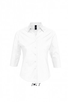 SO17010 SOL'S EFFECT - 3/4 SLEEVE STRETCH WOMEN'S SHIRT