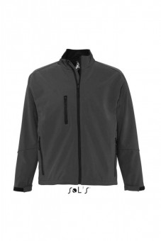 SO46600 SOL'S RELAX - MEN'S SOFTSHELL ZIPPED JACKET