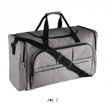 SO70900 SOL'S WEEK-END - 600D POLYESTER MULTI-POCKET TRAVEL BAG