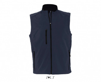 SO46601 SOL'S RALLYE MEN - SLEEVELESS SOFTSHELL JACKET