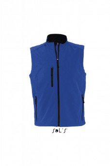 SO46601 SOL'S RALLYE MEN - SLEEVELESS SOFTSHELL JACKET