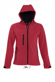 SO46802 SOL'S REPLAY WOMEN - HOODED SOFTSHELL