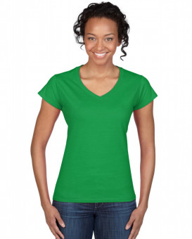 GIL64V00 SOFTSTYLE® LADIES' V-NECK T-SHIRT