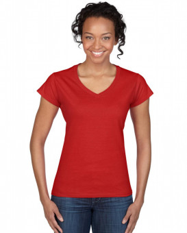 GIL64V00 SOFTSTYLE® LADIES' V-NECK T-SHIRT