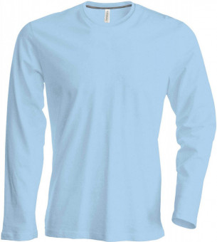 KA359 MEN'S LONG-SLEEVED CREW NECK T-SHIRT