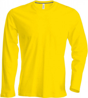 KA359 MEN'S LONG-SLEEVED CREW NECK T-SHIRT