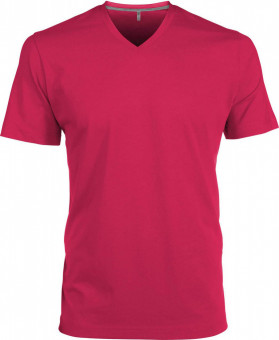 KA357 MEN'S SHORT-SLEEVED V-NECK T-SHIRT