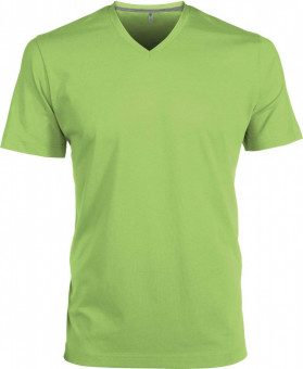 KA357 MEN'S SHORT-SLEEVED V-NECK T-SHIRT