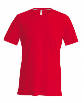 KA357 MEN'S SHORT-SLEEVED V-NECK T-SHIRT