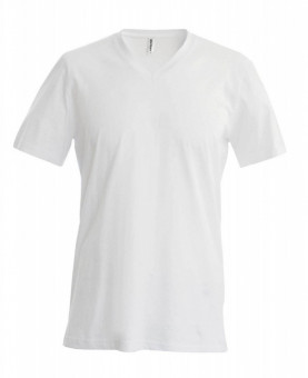 KA357 MEN'S SHORT-SLEEVED V-NECK T-SHIRT