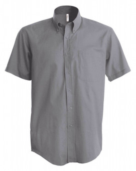 KA535 MEN'S SHORT-SLEEVED OXFORD SHIRT