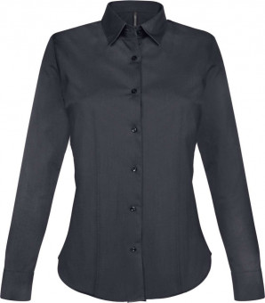 KA530 LADIES' LONG-SLEEVED STRETCH SHIRT