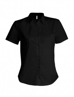 KA532 LADIES' SHORT-SLEEVED COTTON/ELASTANE SHIRT