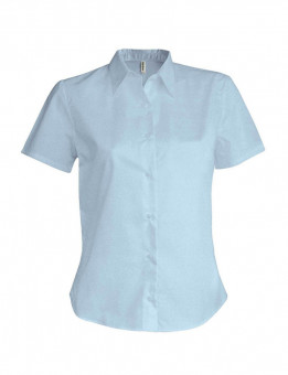 KA532 LADIES' SHORT-SLEEVED COTTON/ELASTANE SHIRT