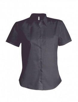 KA532 LADIES' SHORT-SLEEVED COTTON/ELASTANE SHIRT