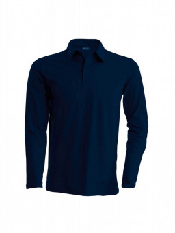 KA243 MEN'S LONG-SLEEVED POLO SHIRT