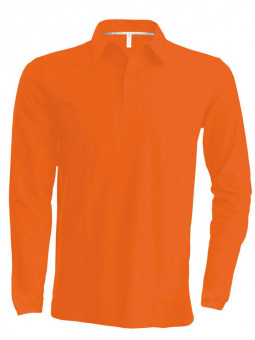 KA243 MEN'S LONG-SLEEVED POLO SHIRT