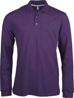 KA243 MEN'S LONG-SLEEVED POLO SHIRT