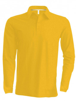 KA243 MEN'S LONG-SLEEVED POLO SHIRT