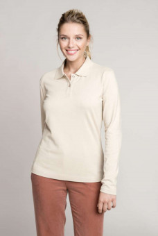 KA244 LADIES' LONG-SLEEVED POLO SHIRT