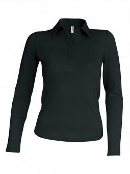 KA244 LADIES' LONG-SLEEVED POLO SHIRT