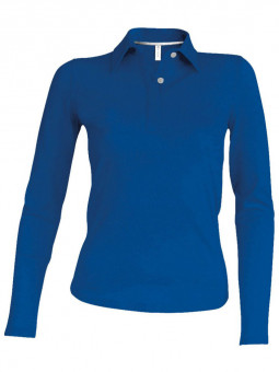 KA244 LADIES' LONG-SLEEVED POLO SHIRT