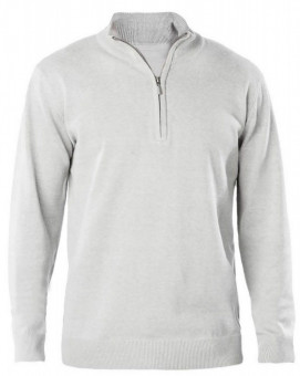 KA970 MEN'S ZIP NECK JUMPER