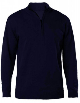 KA970 MEN'S ZIP NECK JUMPER