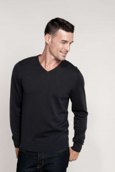 KA965 MEN’S V-NECK JUMPER