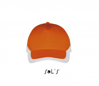 SO00595 SOL'S BOOSTER - 5 PANEL CONTRASTED CAP