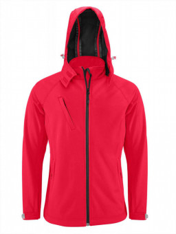 KA413 MEN'S DETACHABLE HOODED SOFTSHELL JACKET