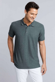 GI85800 PREMIUM COTTON® ADULT DOUBLE PIQUÉ POLO