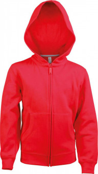 KA455 KIDS FULL ZIP HOODED SWEATSHIRT