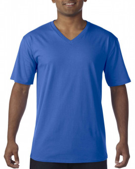 GI41V00 PREMIUM COTTON® ADULT V-NECK T-SHIRT