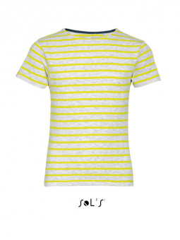 SO01400 SOL'S MILES KIDS - ROUND NECK STRIPED T-SHIRT