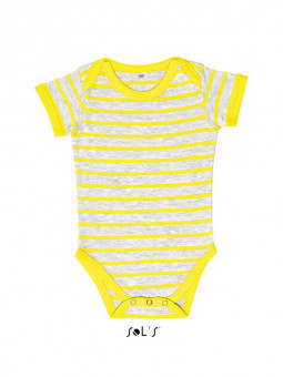 SO01401 SOL'S MILES BABY - STRIPED BODYSUIT