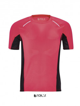 SO01414 SOL'S SYDNEY MEN - SHORT SLEEVE RUNNING T-SHIRT