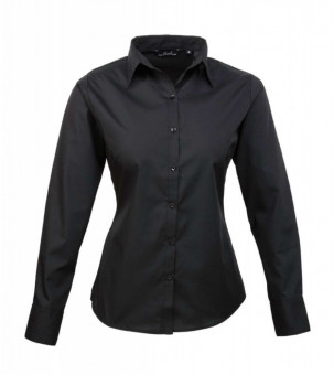 PR300 WOMEN'S LONG SLEEVE POPLIN BLOUSE