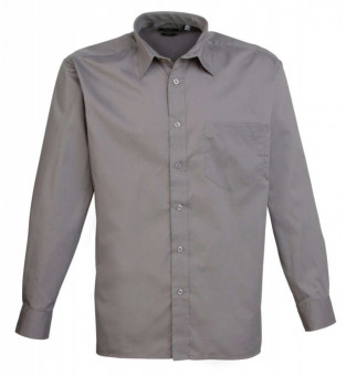 PR200 MEN'S LONG SLEEVE POPLIN SHIRT